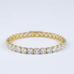 3.84 CT. E/F-VVS Diamond Tennis Bracelet in 18k White, Yellow or Pink Gold