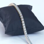 3.84 CT. E/F-VVS Diamond Tennis Bracelet in 18k White, Yellow or Pink Gold