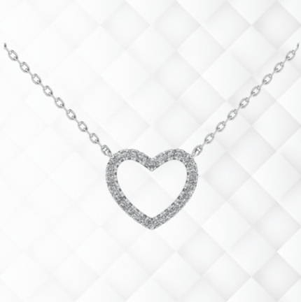 Classic Heart Diamond Pendant