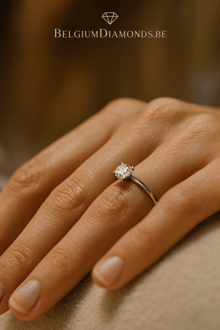 Elegant Brilliant Cut Solitaire