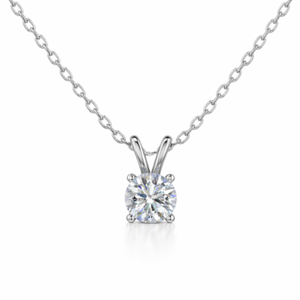 Round Diamond Pendant