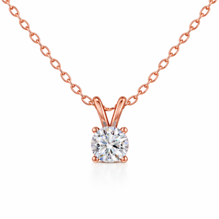 Round Diamond Pendant