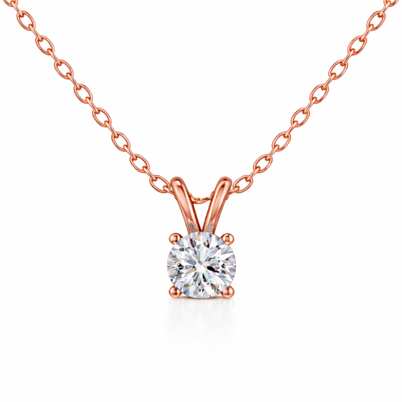 Round Diamond Pendant