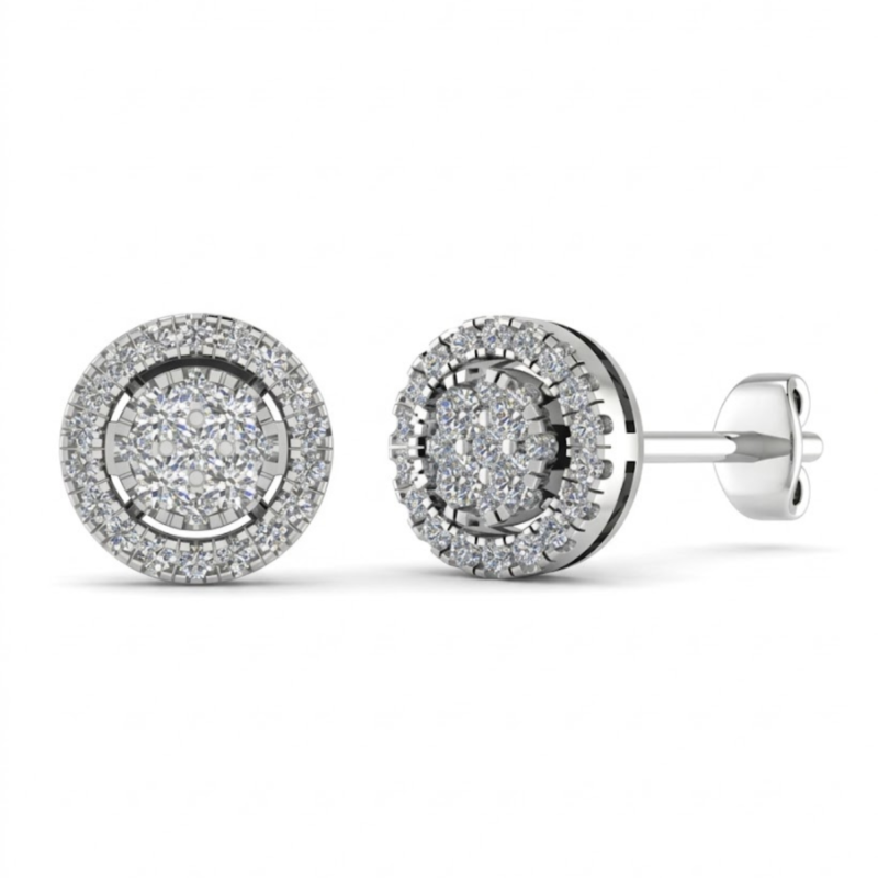 Round Unity Stud Earring