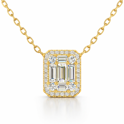 Unity Baguette Pendant