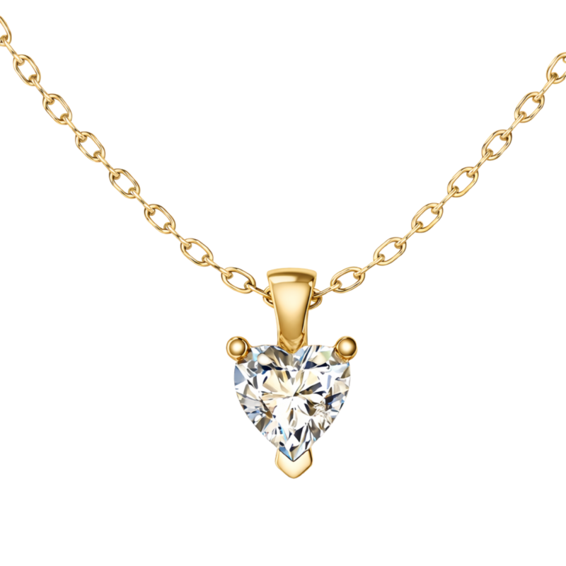 Heart Diamond Pendant
