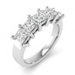 Classic Round Five Diamond Ring