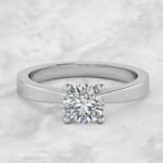 Classic 4-Prong Solitaire Engagement Ring
