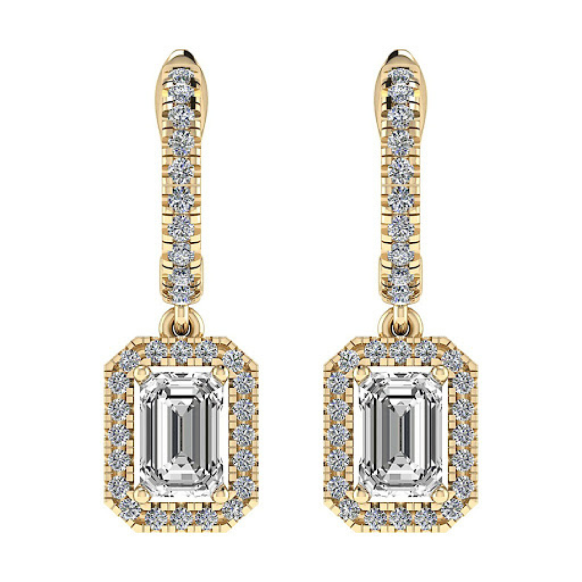 3-15.png Emerisse Halo Vertige Diamond Drop Earrings