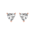 Coravelle Pure Heart Stud Earrings